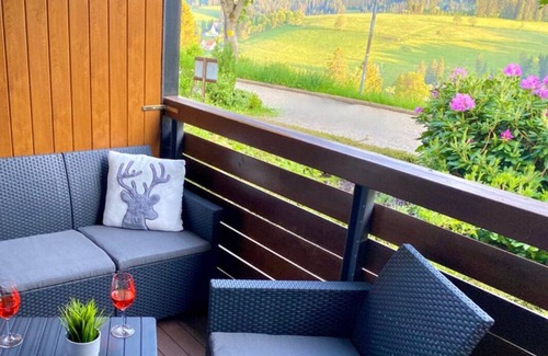 Schonach im Schwarzwald Apartment | NEW: Exclusive Waldseele flat with indoor pool and sauna