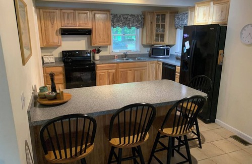 Standish House | New for 2024! Spacious Frye Island Home with Lovely Beach & Sunset Views!