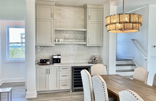 Cape San Blas House | New gulf front stunner! Private pool, elevator, beach gear!