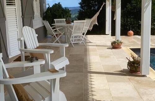 Riviere-Salee Villa | New high-end Creole house with panoramic views of the sea and the countryside