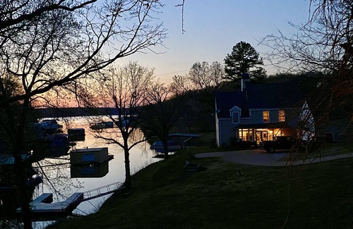 Eucha House | NEW! Home W/Private Boat Dock Nestled In The Woods