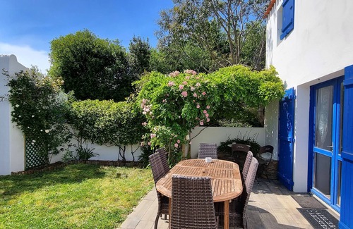 Ile d'Yeu House | New house, 60 m from the beach of ker chalon:,KER ANNE,(chez Anne)