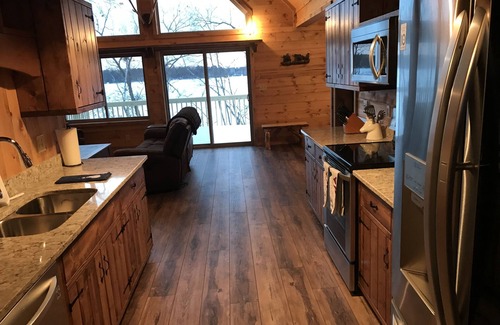 Three Lakes House | New Lake Home on Three Lakes Chain - Rustic Charm with Modern Comfort