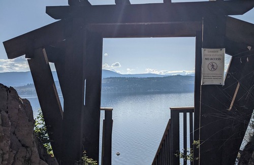 Central Okanagan Cottage | New! Lakefront Cottage w/private dock and 4 beds!
