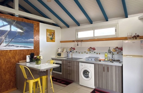 Trois-Ilets Apartment | NEW: Large F2 on the ground floor; + Jaccusi space covered with 9m2