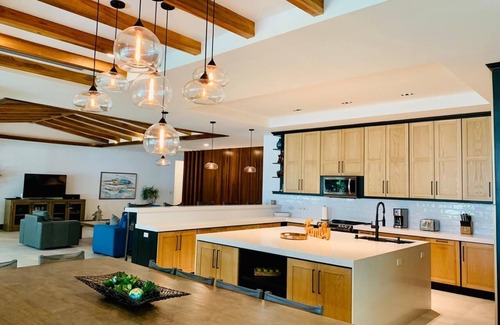 Playa Santa Teresa House | New Large Luxury Beachfront Private Home and Pool with breakwater views