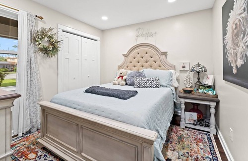 Panama City House | NEW LISTING 2 Bedroom with Boat Dock, Less than 20 Min Drive to the Beach, Backyard Oasis, FREE WiFi
