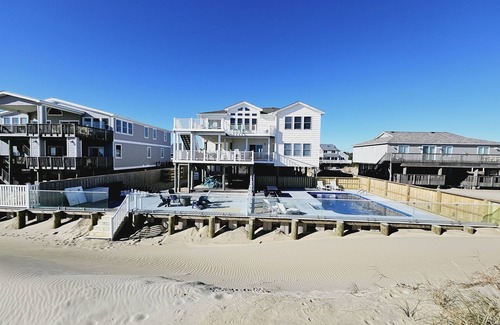 Sandbridge House | New Listing! Beachfront/Pool/Hot Tub