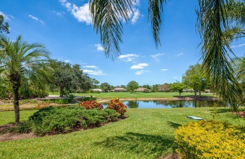 Central Naples House | NEW LISTING! Coastal vibe home with Private Pool, Golf, Tennis, Pickleball
