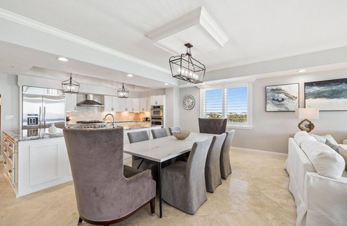 Crystal Beach Condo | New Listing! Gulf Front Penthouse! Community Amenities, Including a Pool and Hot Tub!