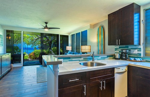Kahana Condo | New Listing! Mahina Surf 111! Stunning Ocean View! Special Summer Rates!