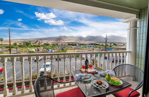 Historic Lahaina Front Street Condo | New Listing! Modern Oceanfront studio, sunset bliss