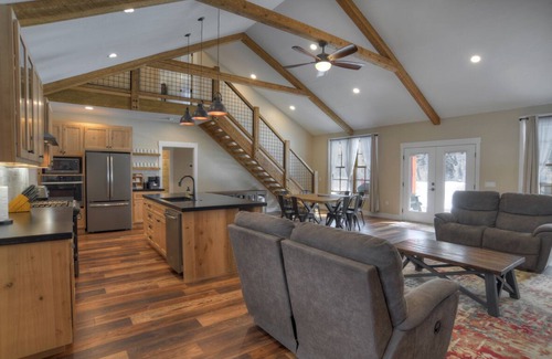 South Fork House | New Listing! Private Hot Tub-Overlooking River-Custom Built Mountain Retreat