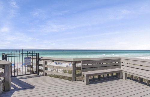 Dune Allen Beach Condo | New Listing Specials - Palms of Dune Allen 207! Stunning 3 Bed Gulf Front!