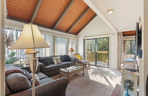Night Heron Condo | New Listing 2 BR Night Heron Close to Beach w Lagoon Views Sleeps 6 King 4 Twins