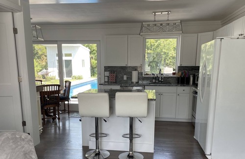 Remsenburg House | NEW LISTING Walk to the Bay Newly Renovated Home with Heated Saltwater Pool