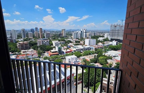 Providencia Apartment | New Loft with incredible view in YU Country 1507B