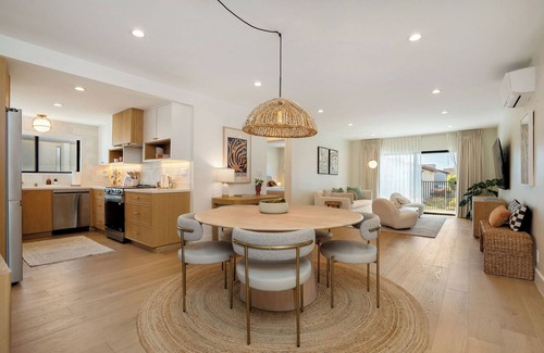 Oxnard Dunes Condo | New! Luxury 1 Bedroom + 1 Bathroom Executive Units. 1 Block walk to the Ocean!