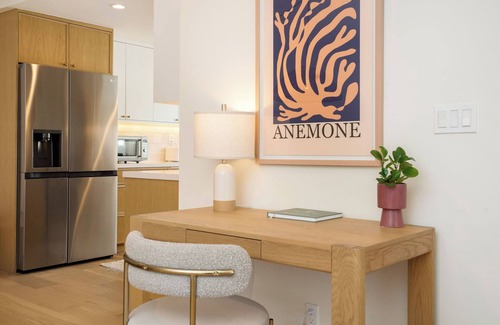 Oxnard Dunes Condo | New! Luxury 1 Bedroom + 1 Bathroom Executive Units. 1 Block walk to the Ocean!