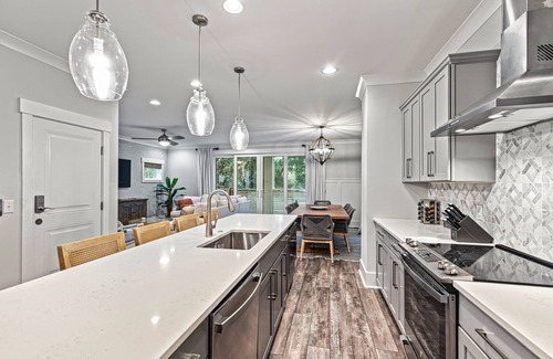 Folly Field House | New Luxury Home, Heated Pool, Walk to the Beach, Elevator, Views