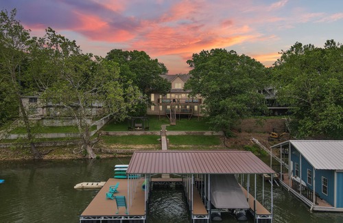 Afton House | New Luxury Water Front Oasis with New Private Dock & Hot Tub!