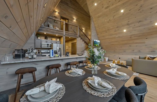 Sevierville Cabin | NEW Modern A-Frame w/Hot Tub!