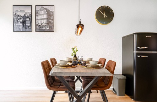 Emden Apartment | NEW! Modern apartment at Larrelter Tief - balcony, private parking & FIRE TV!