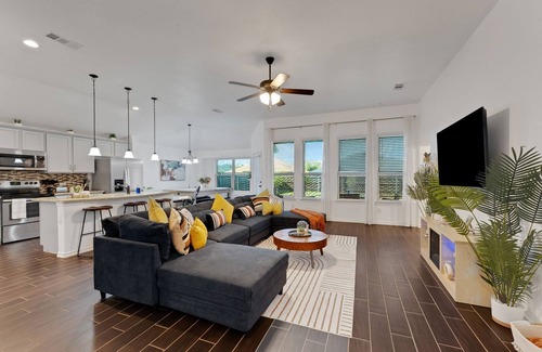 Grand Prairie House | New Modern Bohemian Home Minutes From Grand Prairie Top Attractions