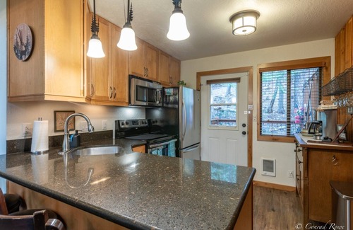 Whitefish Condo | NEW! Modern Chalet-Style Cedar Townhome
