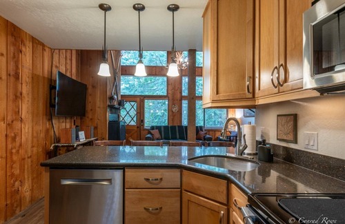 Whitefish Condo | NEW! Modern Chalet-Style Cedar Townhome