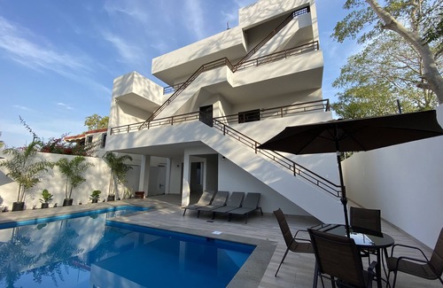 Rincon de Guayabitos Apartment | New Modern Third Floor Studio Casa Brisa Fina #1