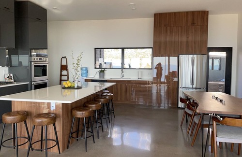 Malignant Cove House | New Modern Oceanfront Home with Year-round Hot Tub