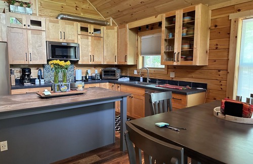 Blairsville Cabin | NEW North Georgia Mountain Log Cabin with Lake Access.
