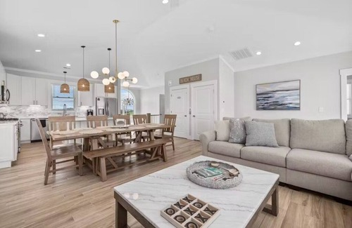North Topsail Beach House | New Oceanfront Home, Elevator, Private Beach Access, Gazebo & Sun Deck at Dune