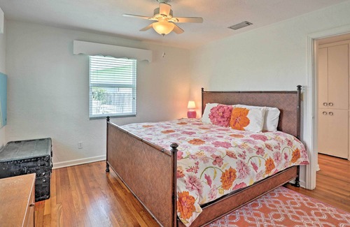 Rosemont Cottage | NEW! Ormond Beach Cottage w/ patio - Walk to the ocean!