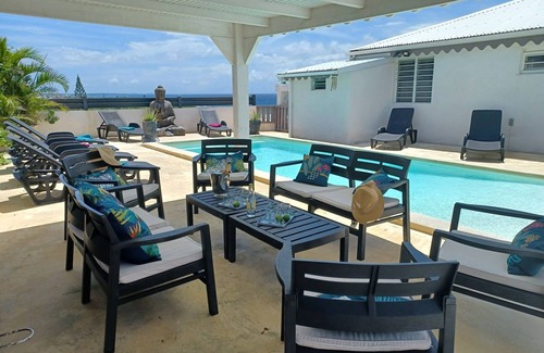 Anse des Rochers Villa | NEW: Panoramic sea view villa with private pool