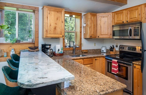 Whitefish House | New! Peaceful forest retreat with access to hiking & biking trails