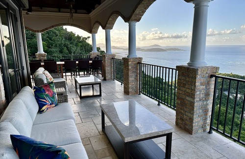 Maho Bay Quarter Villa | NEW, Peter Bay Ultra Luxury Villa-July -Oct Discount Rates-4,5,6 or 7 bedrooms