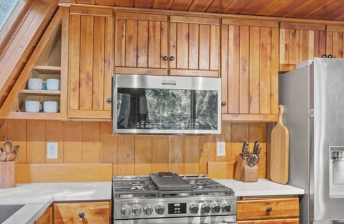 Ashford Cabin | New Rainier Forest Lodge w/Hot Tub-Fireplace-EV-WiFi