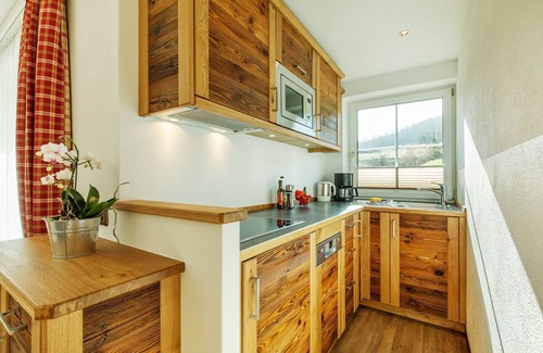 Ruhpolding Apartment | NEW - Reifelberg 45 sqm, terrace, kitchen, 1 bedroom, living room, max 3 pers, WLAN