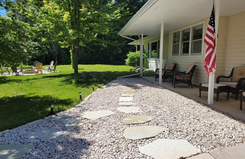 Gills Rock House | New Remodel & Covered Patios! North Porch Cottage