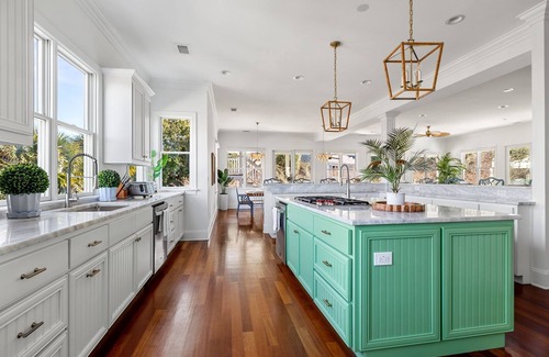 Isle of Palms House | New Renovation! Steps to Beach! Pool, Elevator, Putting Green, Game Room