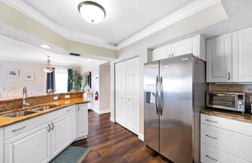 Bradenton Beach Condo | New Rental- Beach Views! Updated Spacious condo with Coastal Decor