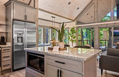 Wears Valley Cabin | New secluded cabin with private swim spa! Outdoor Living, Game Room, *NEW*
