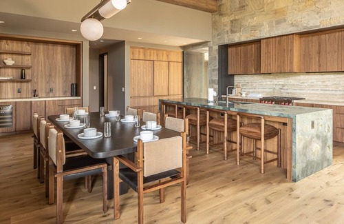 Big Sky House | New Ski-in, Ski-out Home with Private Hot Tub, Fireplaces and Mountain Views!