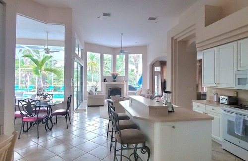 New Smyrna Beach House | New Smyrna Beach-sleep 2-12 Ocean,Pool,Spa,Gym,Garage,Pets,nFlagler Ave near all