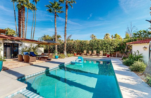 The Movie Colony House | New, Spanish Colonial Revival Estate Dog FriendlY with Pool, Pickleball