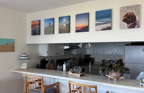 Pine Knoll Shores Condo | New to Vrbo: A relaxing oceanfront retreat. Close to activities and eateries!