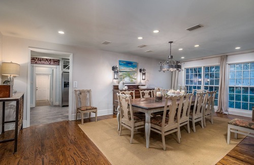 East Beach House | New to VRBO, large family home with private pool and steps to the beach!