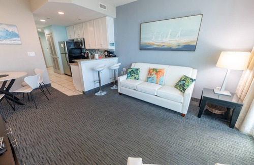 Downtown Myrtle Beach Condo | New Top Floor Direct Oceanfront with Amazing View!
